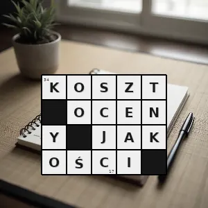 Hasło krzyżówkowe koszty mające na celu kontrolę stopnia zbieżności jakości wymaganej danego towaru z jakością uzyskaną - koszt oceny jakości – rozwiązanie, synonimy, podpowiedzi i definicje krzyżówkowe